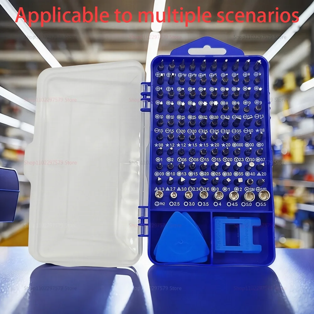 Set Obeng Presisi 115-In-1 Ultimate untuk Kit Alat Profesional Perbaikan MacBook Ponsel Laptop PC Elektronik untuk Setiap Tugas