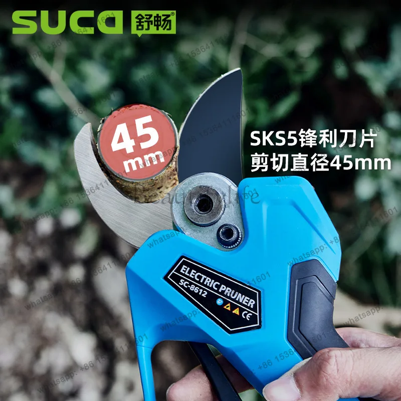 XX. Large diameter electric pruning shears Garden rechargeable pruning shears