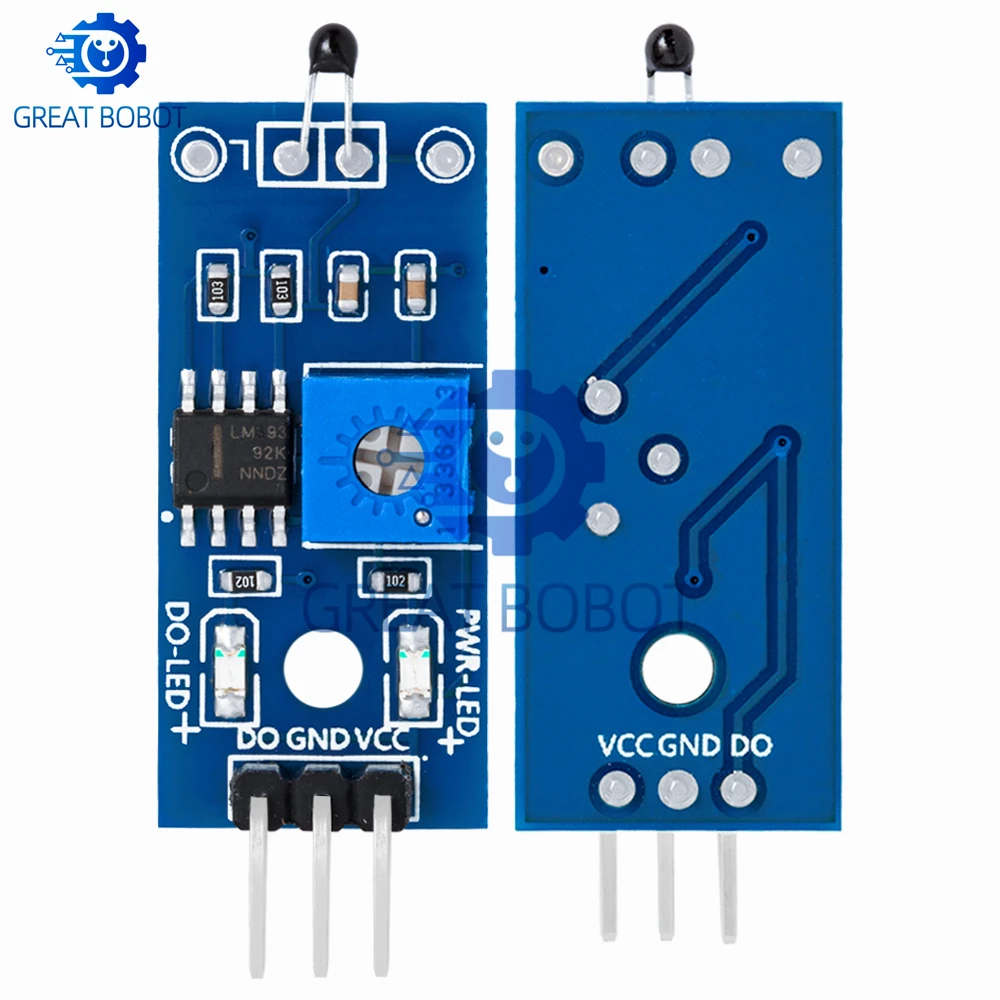High Sensitivity Digital Signal Output Thermistor Temperature Detecting Module