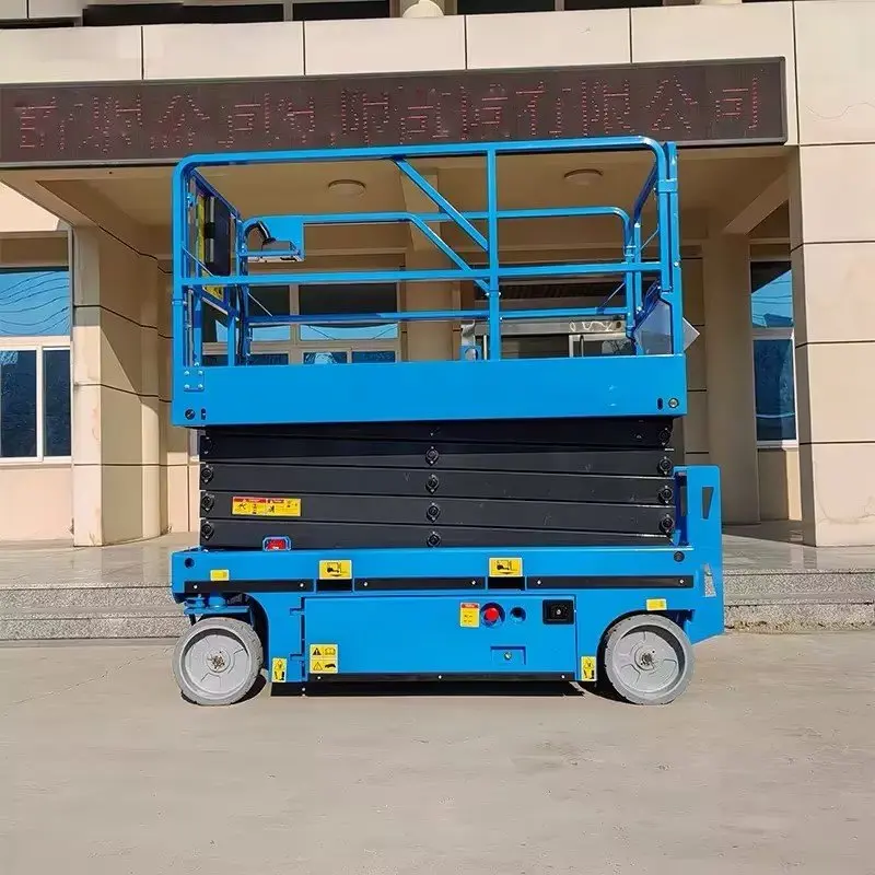 Aerial Work Electric Scissor Lift Platform Aerial Work Table Fixed Boom Lift Telescoping Lift Scaffolding Electric Scissor