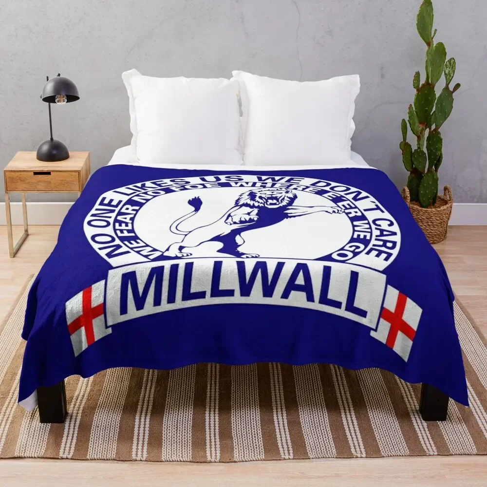 Millwall Throw Blanket Camping Furry Softest Blankets