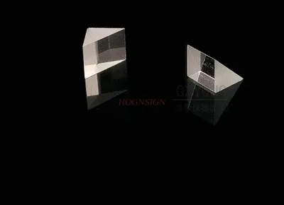 1pcs Right angle triangular prism 5*5mm external reflection prism custom optical laser reflection prism processing small right