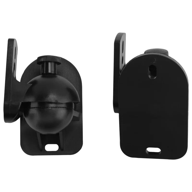 8 個ユニバーサルスピーカーウォールマウントブラケット天井スタンドクランプ調整可能なスイベルとチルト角度回転-PZZW