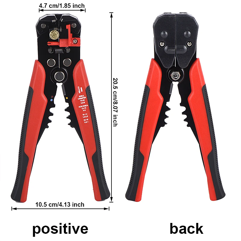 JCD Wire Stripper Tools Multitool Pliers Automatic Stripping Cutter Cable Wire Crimping Electrician Repair Tools