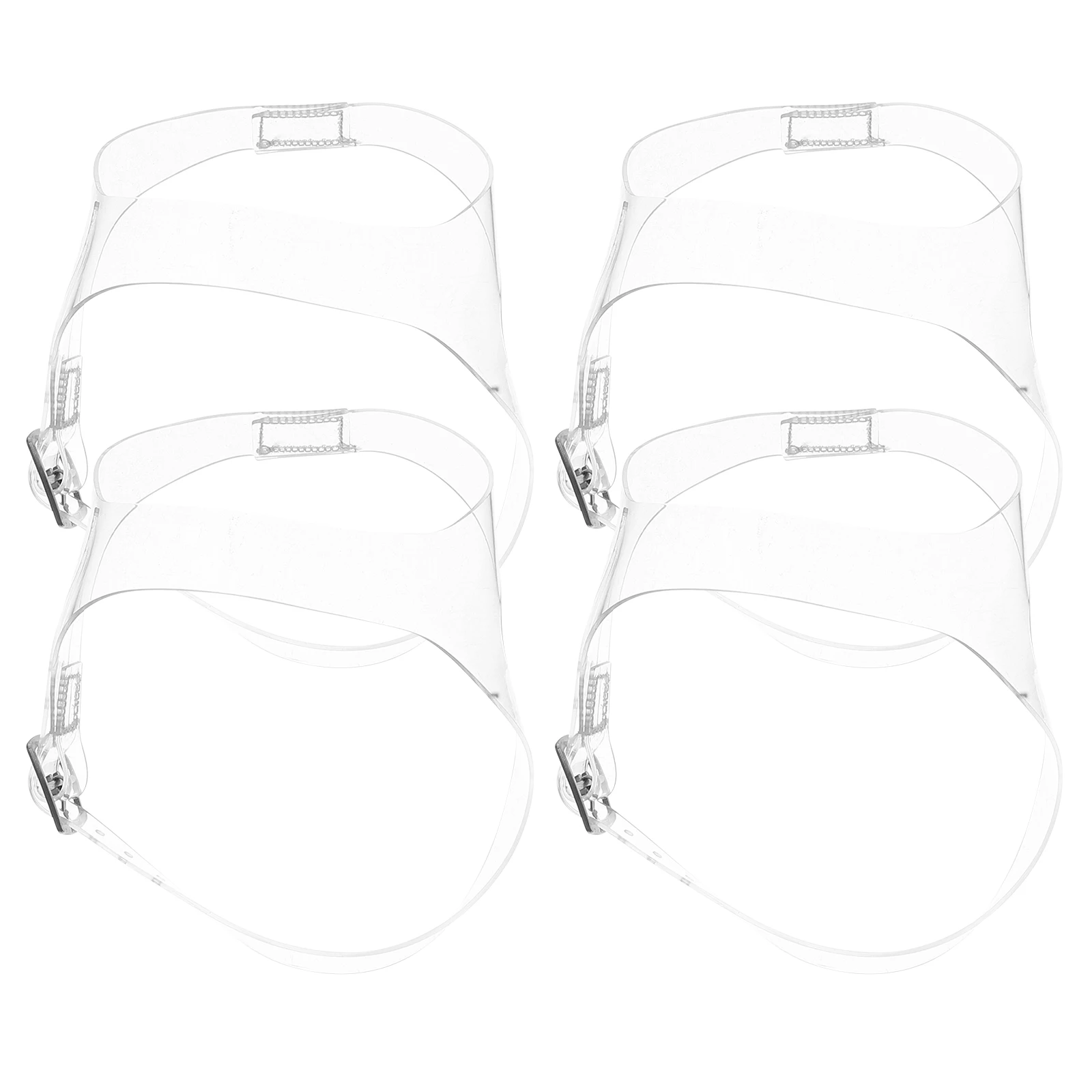 

2Pairs Clear Invisible High Heels Shoe Straps Adjustable Transparent Anti Loose Detachable Replacement Shoe Laces Ankle Belts