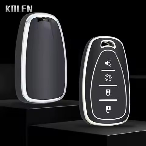 New TPU Car Remote Key Case Cover Shell Fob For Chevrolet Chevy Camaro Cruze Malibu Sonic Volt Tracker Spark Bolt Trax Keyless