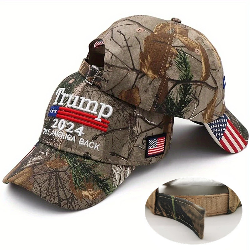 Trump 2024 Hat Donald Trump Hat Take America Back MAGA USA Embroidery Adjustable Baseball Cap Snapback President Baseball Hat