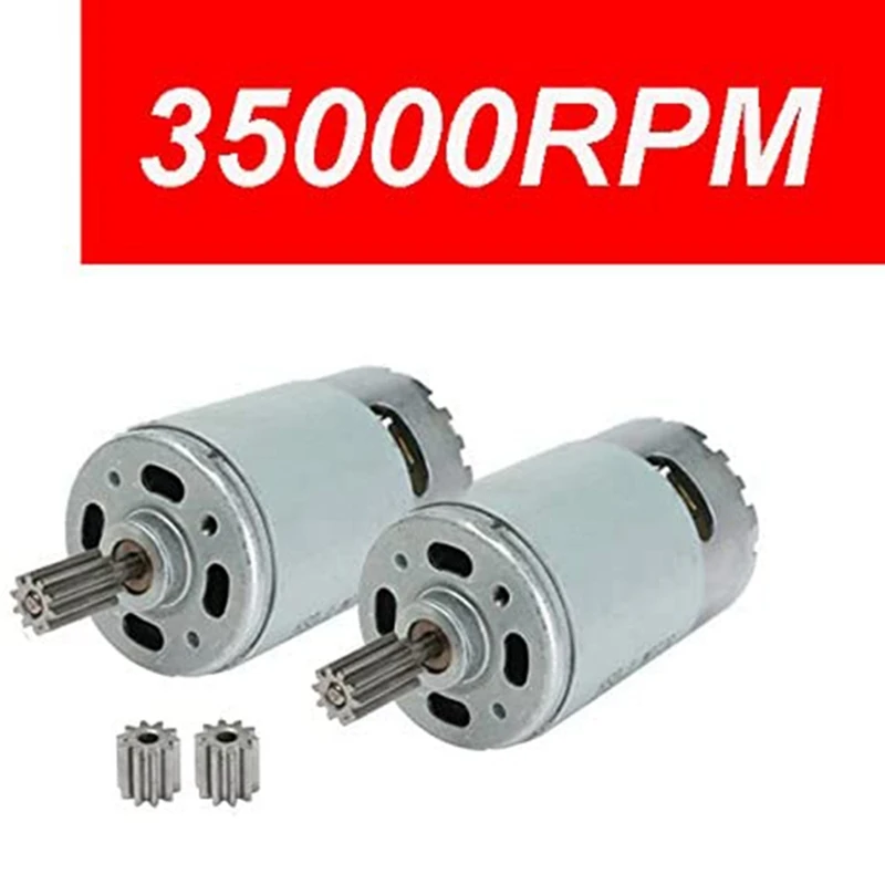 4X Universal 550 35000RPM Electric Motor RS550 12V Motor Accessories