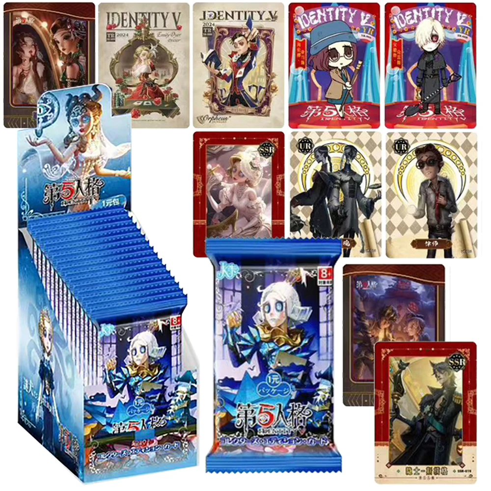 

Identity V Collection Card Asymmetric Confrontation Competitive Game Character Michiko Alva Lorenz Card Boys Girls Cherish Gifts