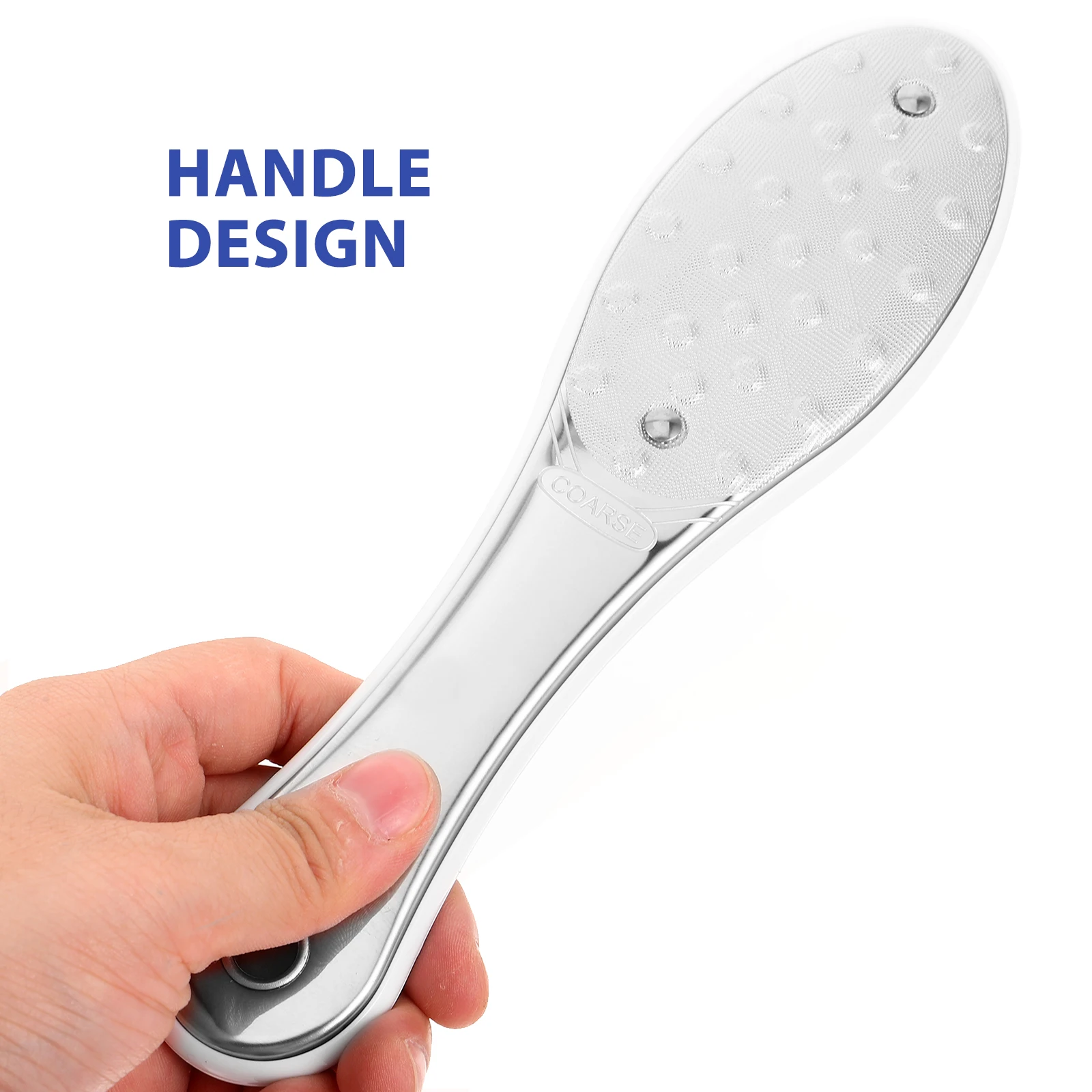 

Ergonomic File Callus Remover For Feet Pedicure Tool Dry Scrubber Hard Skin Remover Foot Care Scraper Professional Foot Rasp