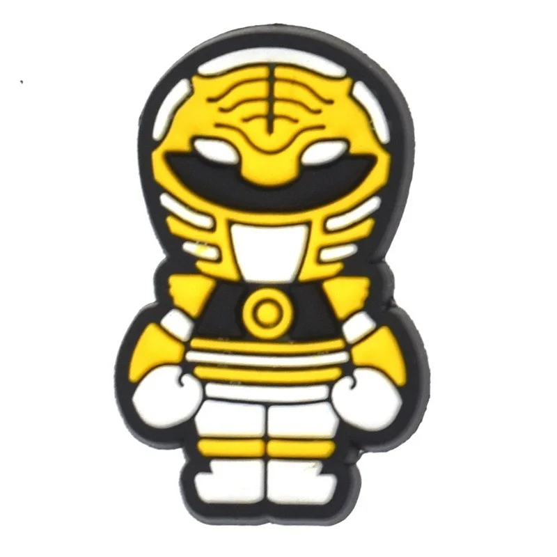 7-24 Stück Coole Krieger-Helm-Schuh-Charms, Cartoon-Schuh-Dekorationszubehör, klassische Clog-Sandalen-Armband-Schnallen, Freunde-Geschenke – Detail 12