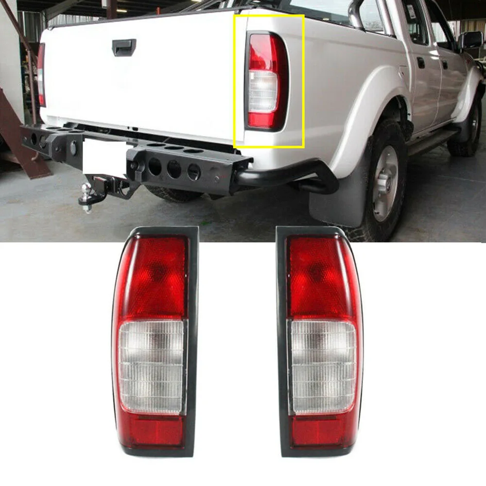 1Pair Car Left and Right Rear Tail Light Stop Brake Lamp For Nissan Navara D22 Ute DX ST ST-R 1997-2015 RLN026-EU-R/RLN026-UK-L