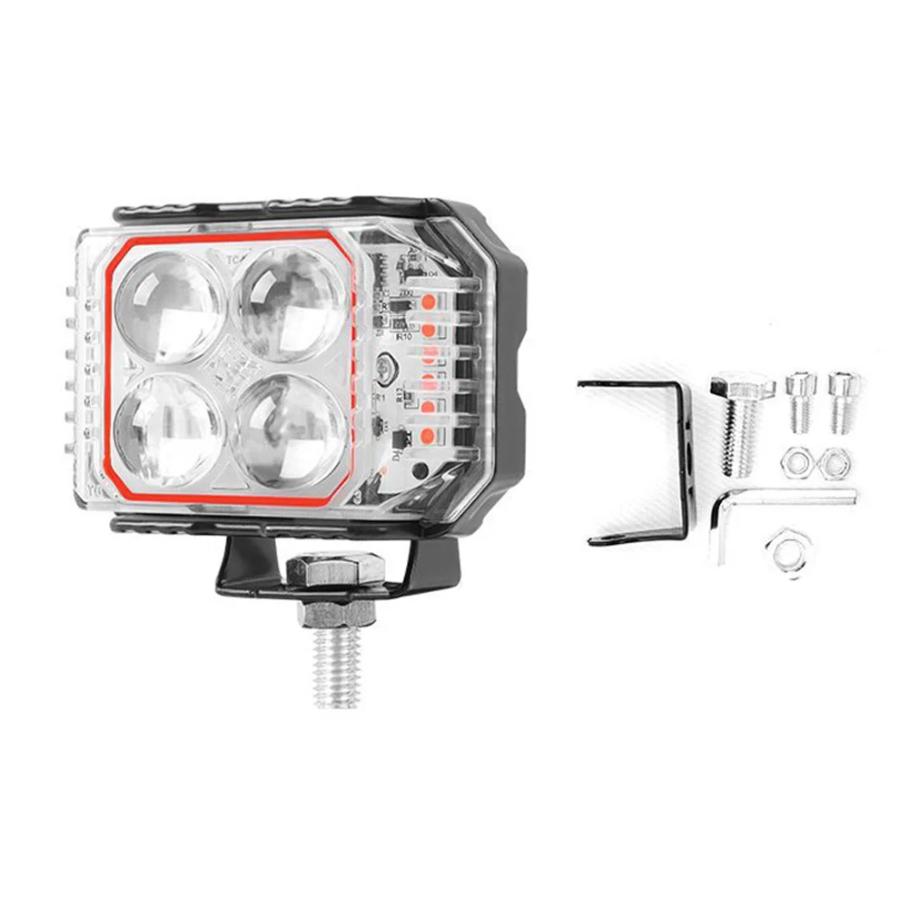 

Светодиодный противотуманный фонарь для мотоцикла с динамическими мигающими сигналами. Водонепроницаемый дизайн. Идеально подходит для использования в бездорожье и повышения видимости.