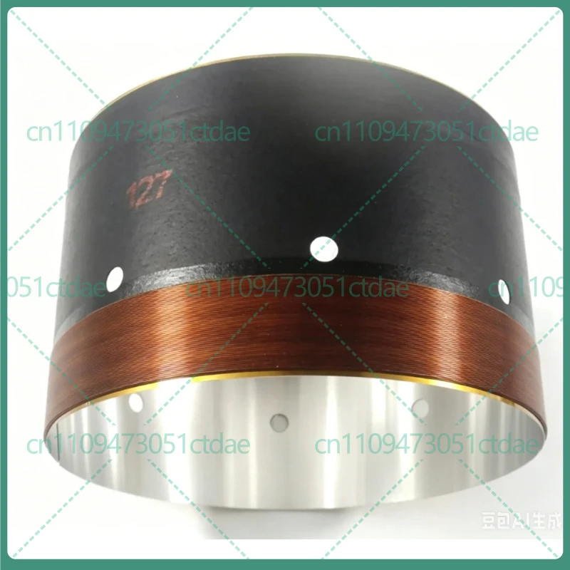 1-5pcs For 127mm 5 Inch Woofer Voice Coil White Aluminum Ventilated 2-Layer Copper Wire