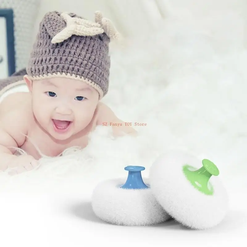 

96GC Baby Body Powder Puff Container Empty Loose Powder Box Infant Body Powder Puff