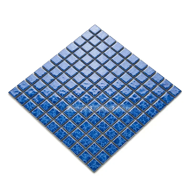 30*30cm Building materials ceramic mosaic solid porch background wall tile swimming pool tile floor tile outdoor decoration