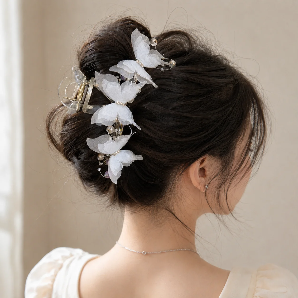 Transparente Schmetterling-Haa – Women'S Korean Accessories Bewertung und Preis