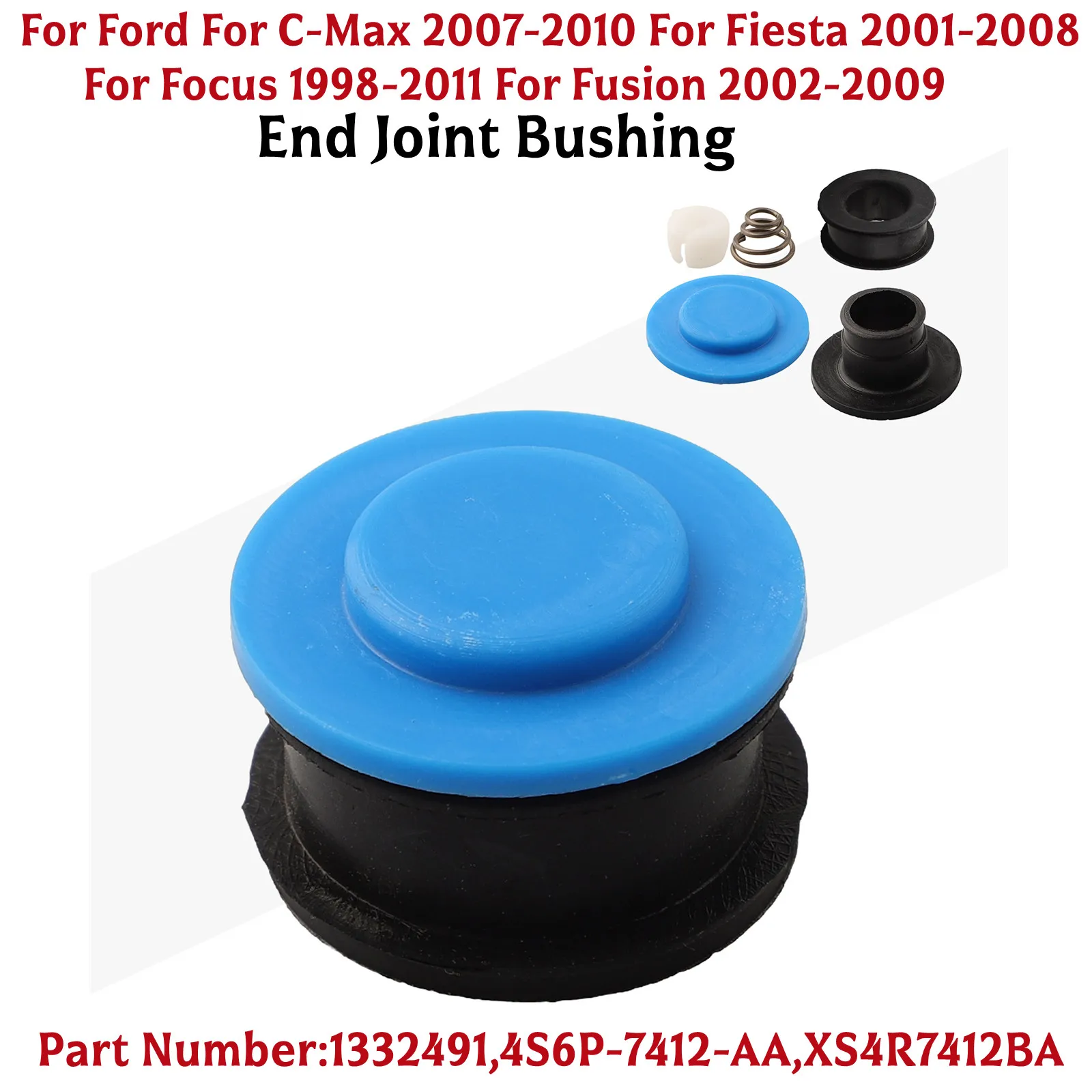 

1pc Restore Smooth Shifting End Joint Bushing Repair Kit For Ford For Focus Gearbox Shifter Linkage Cable XS4R7412BA