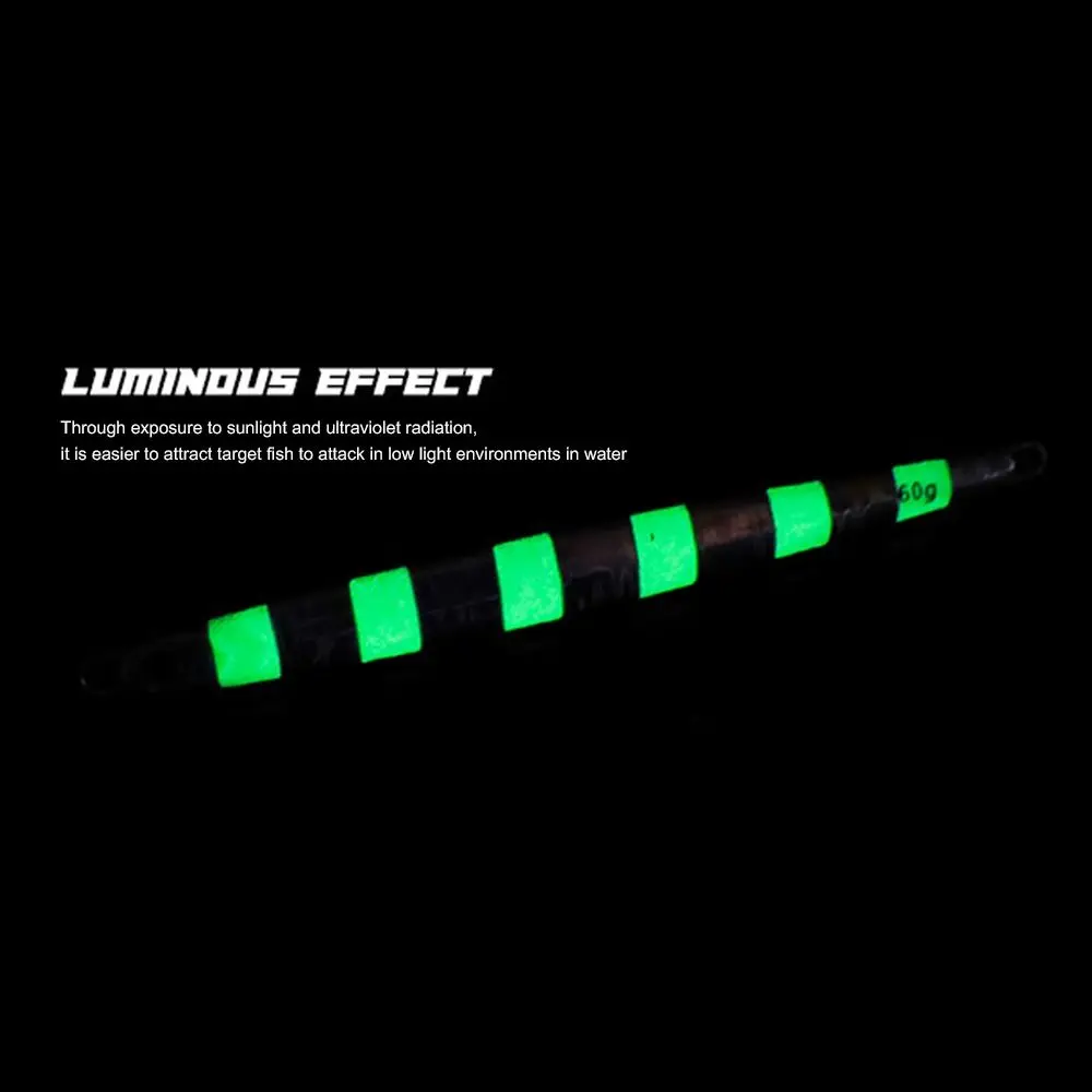 New Iron Fishing Lure 40g 60g 5 Color Metal Jig Lure Electroplated Spinning Baits