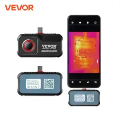 VEVOR Thermal Imaging Camera 256 x 192 IR Resolution Infrared Thermal Imager 25Hz Refresh Rate Thermal Camera for Android Tablet