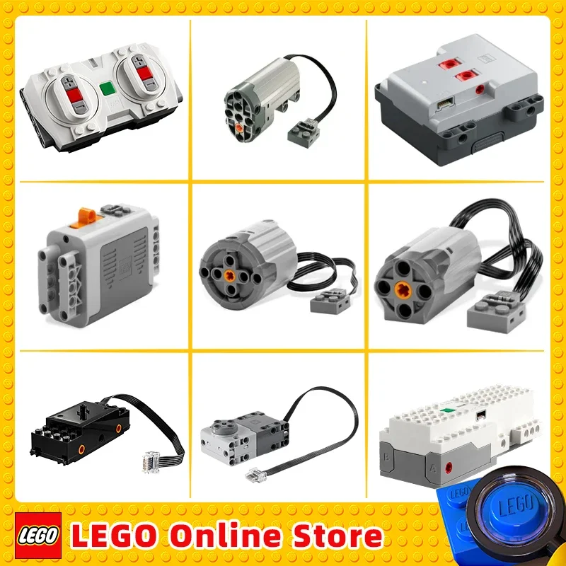 LEGO Powered UP Smart Toys Accessories Remote Control /Hub /M L XL Motor /Light /Linear Motor /IR Speed Remote /Battery Box