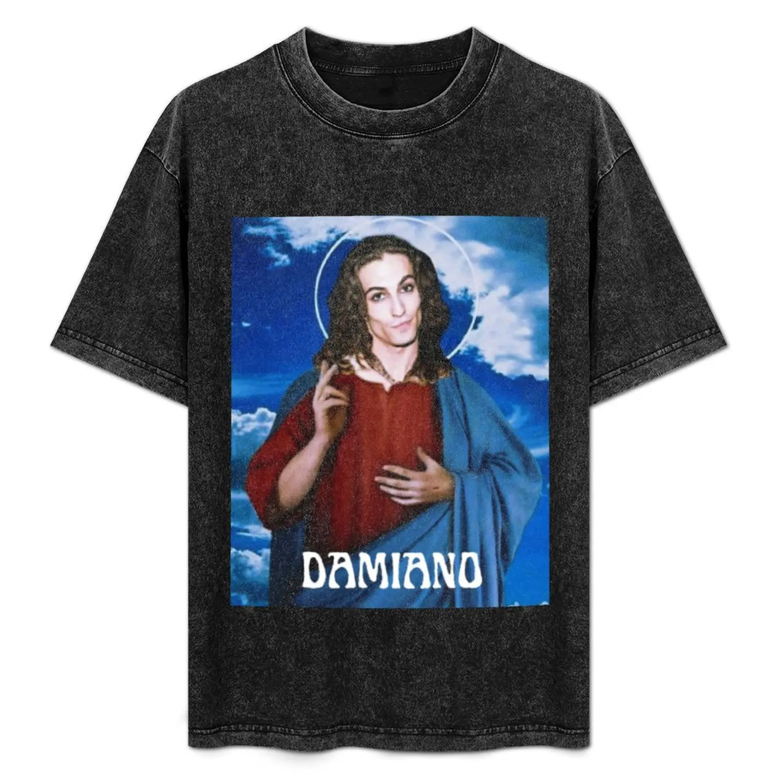 

Damiano David Eurovision god T-Shirt Casual Loose Daily Wear T-Shirt