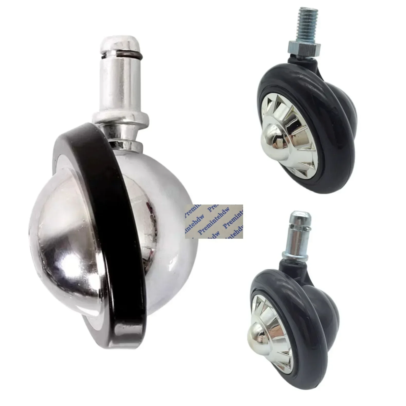 

5 шт., цинковое пластиковое кольцо с шариком, колесо, ручка M8 M10, резьбовой стержень для парикмахерского стула, табурета, ковер, сервировочная тележка для отеля