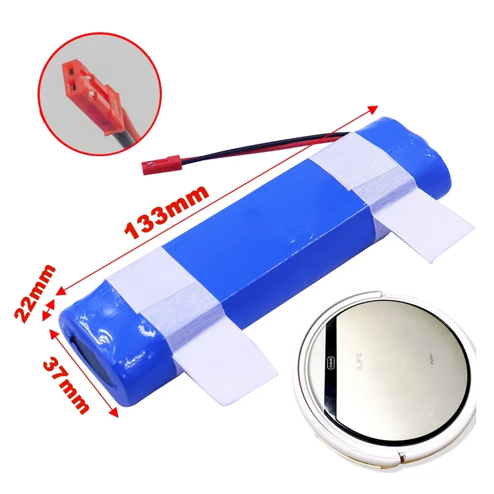 14.4V 6.8Ah/12.8Ah Good Quality Battery For ilife V5 V5s V50 V8s V3s Pro X750 Robot Vacuum Cleaner 14.8V Rechargeable battery