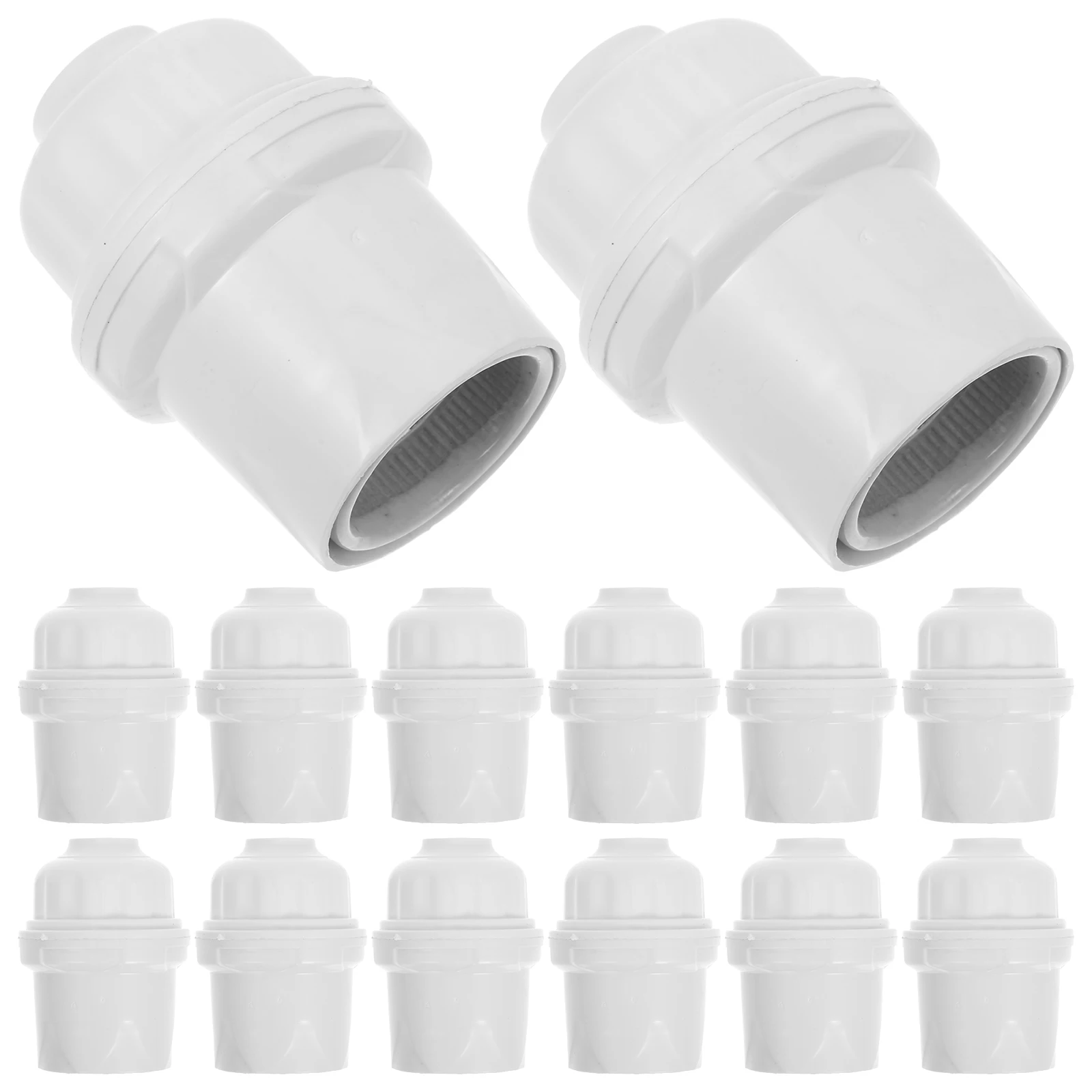 

20pcs E27 Lamp Socket Adapter Replacement Waterproof Hanging Light Fixture Led Bulb Outlet Stylish Design Adjustable Height Safe