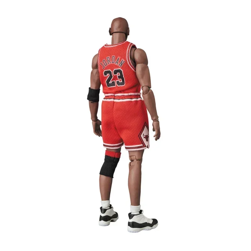 أنيمي مافيكس نجم كرة السلة مايكل جوردان Mj جيمس أرقام الملابس الحقيقية رقم 23 16 سنتيمتر عمل التماثيل الديكور نموذج ألعاب الدمى