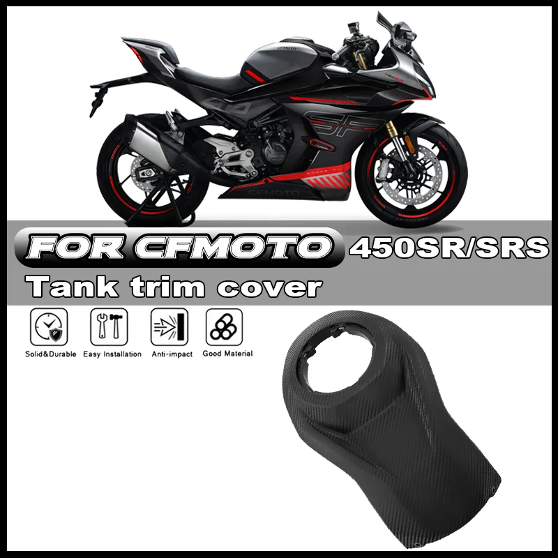 

For CFMOTO 450SR 450SRS 450 Motorcycle accessories fuel tank upper cover fuel tank decoration cover upper cover protective plate