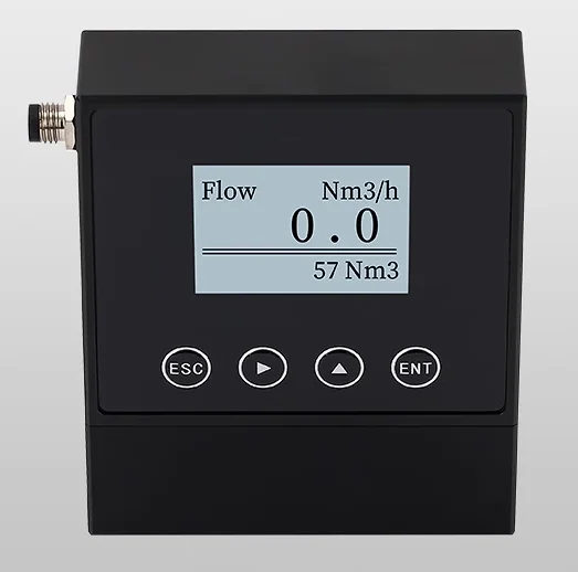 

DN10 High Precision Digital Display Natural Gas Air Hydrogen Gas Small Portable MEMS Micro Thermal Gas Mass Flow Meter Sensor
