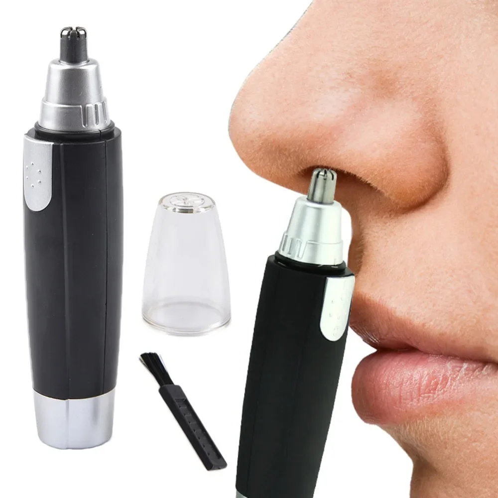 Electric Nose Ear Neck Eyebrow Hair Trimmer Shaver Groomer Clipper - Men Women Personal Care - Home Office Shop