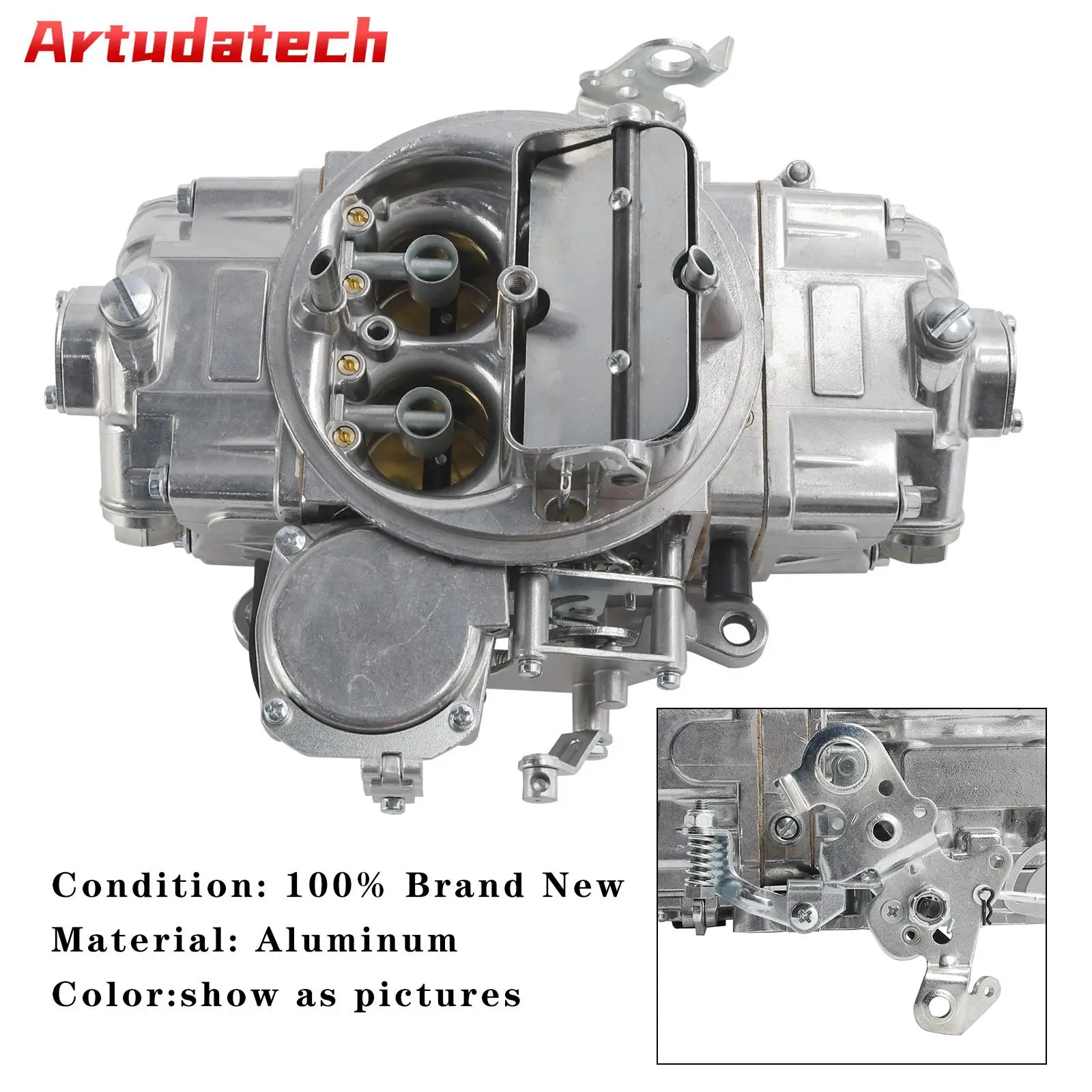 

Artudatech Carburetor 4-Barrel 0-3310S 750 CFM Manual For Holley Car Accessories
