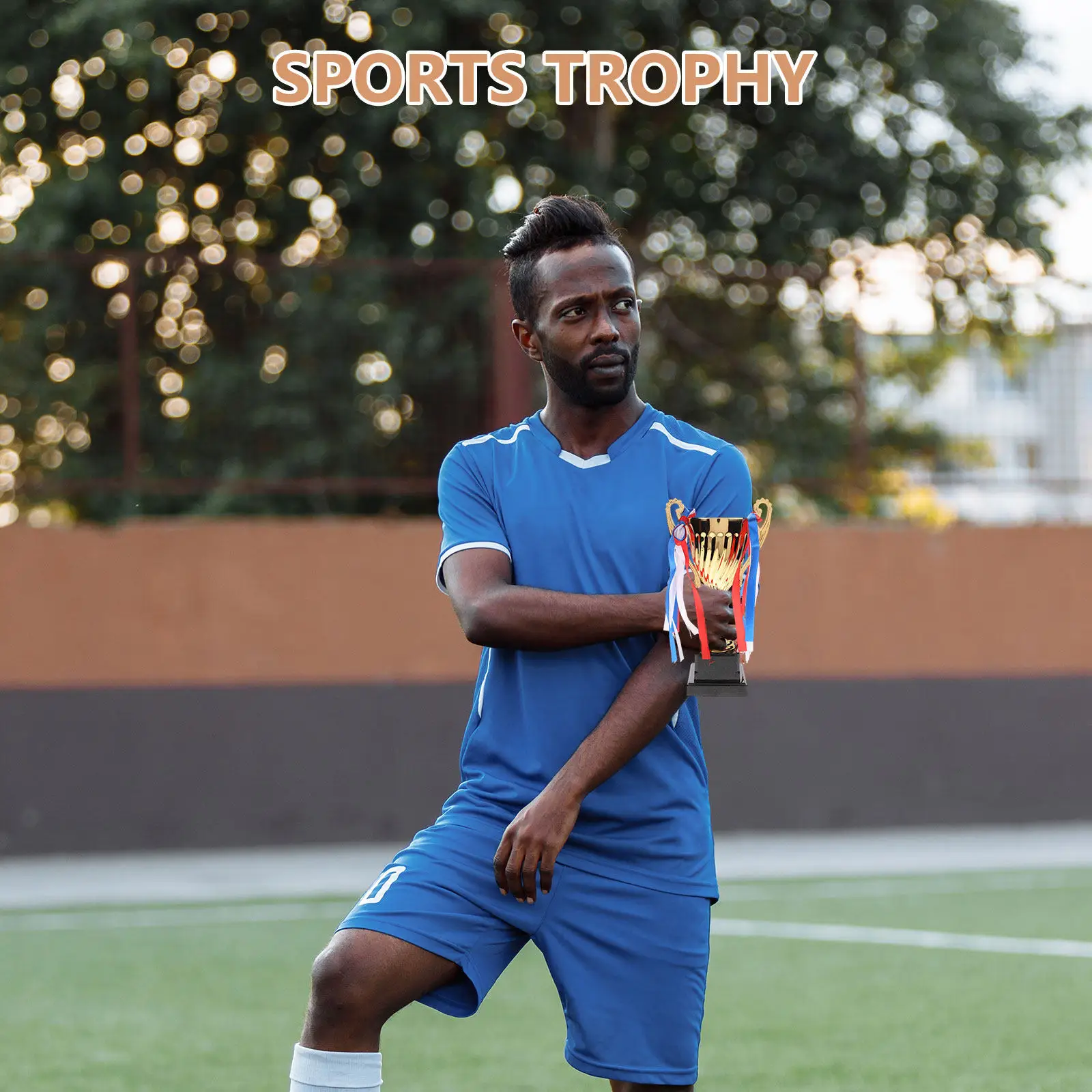 Basketball Trophy Metal Player Statue Sports Tournament Competition Award First Place Recognition Prize