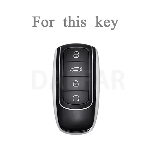 Imagen 2 del producto LLavero de TPU para llaves de coche, accesorios para Chery Omoda 5 C5 Tigo 7 8 Pro Max Tigo 7 8 Plus Arrizo 5 Plus, funda para llave