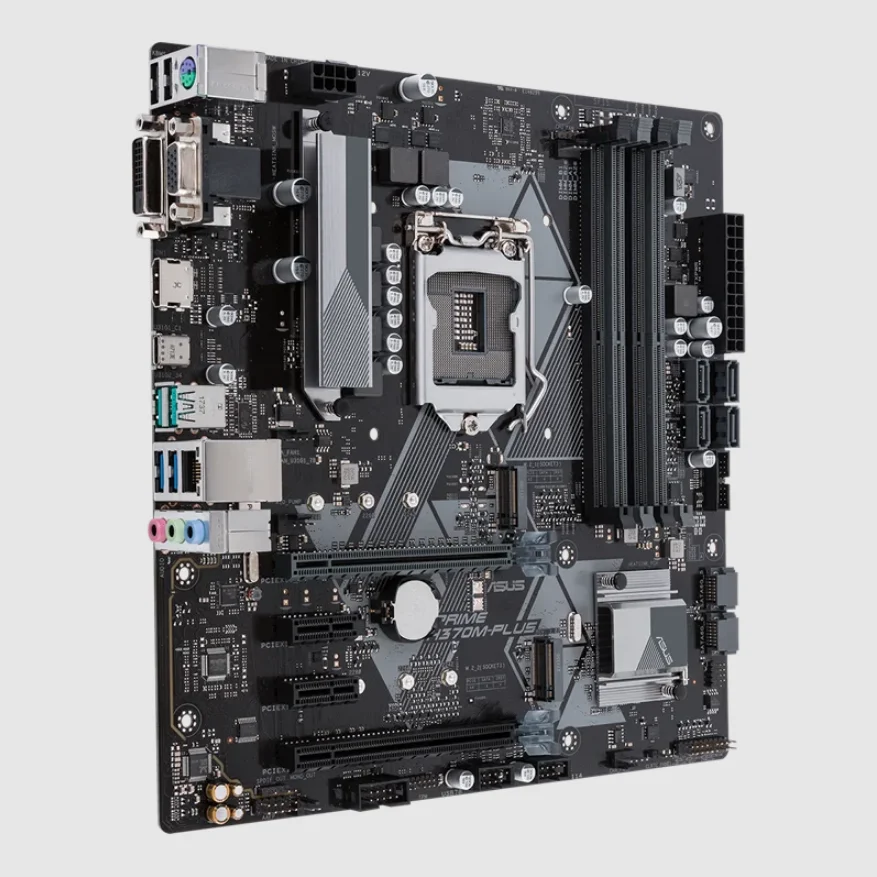 

ASUS PRIME H370M-PLUS Motherboard LGA 1151 support G5600 i9-9900K 9900 i7-8700K 9700F i5-9400F 9600 i3-9100F 8100 CPU DDR4 ATX