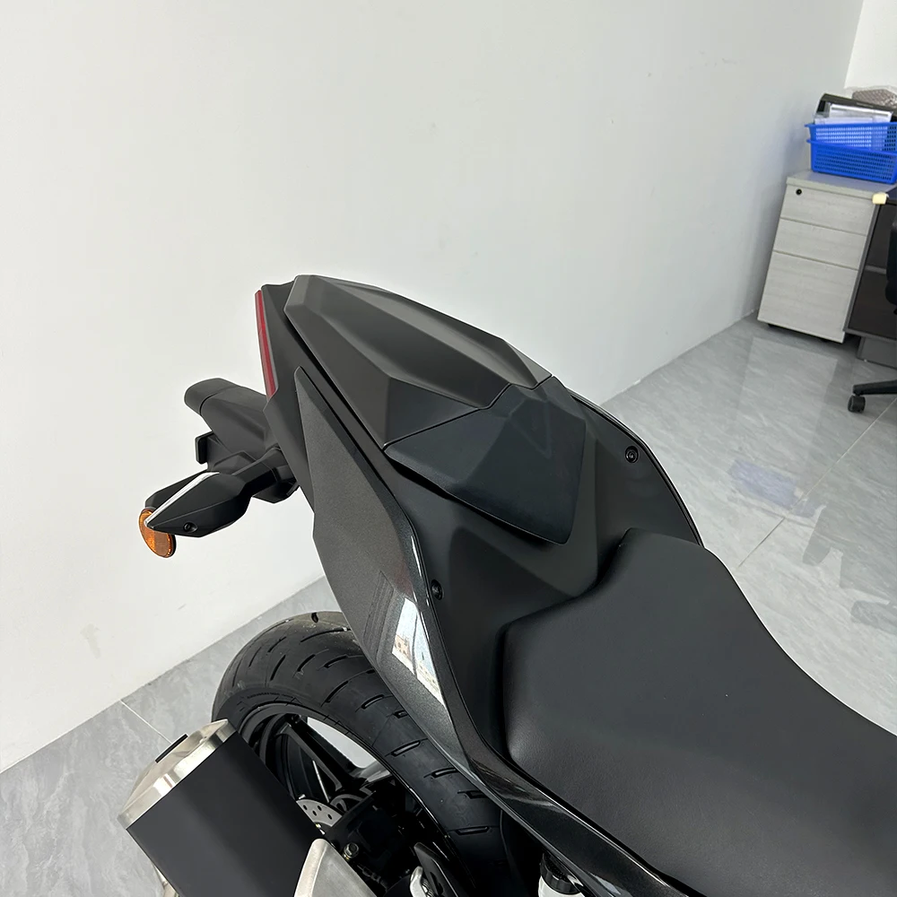 Funda de asiento para Kawasaki NINJA500 2024- NINJA500 SE Z500, accesorios para motocicleta, funda para asiento trasero de pasajero, NINJA