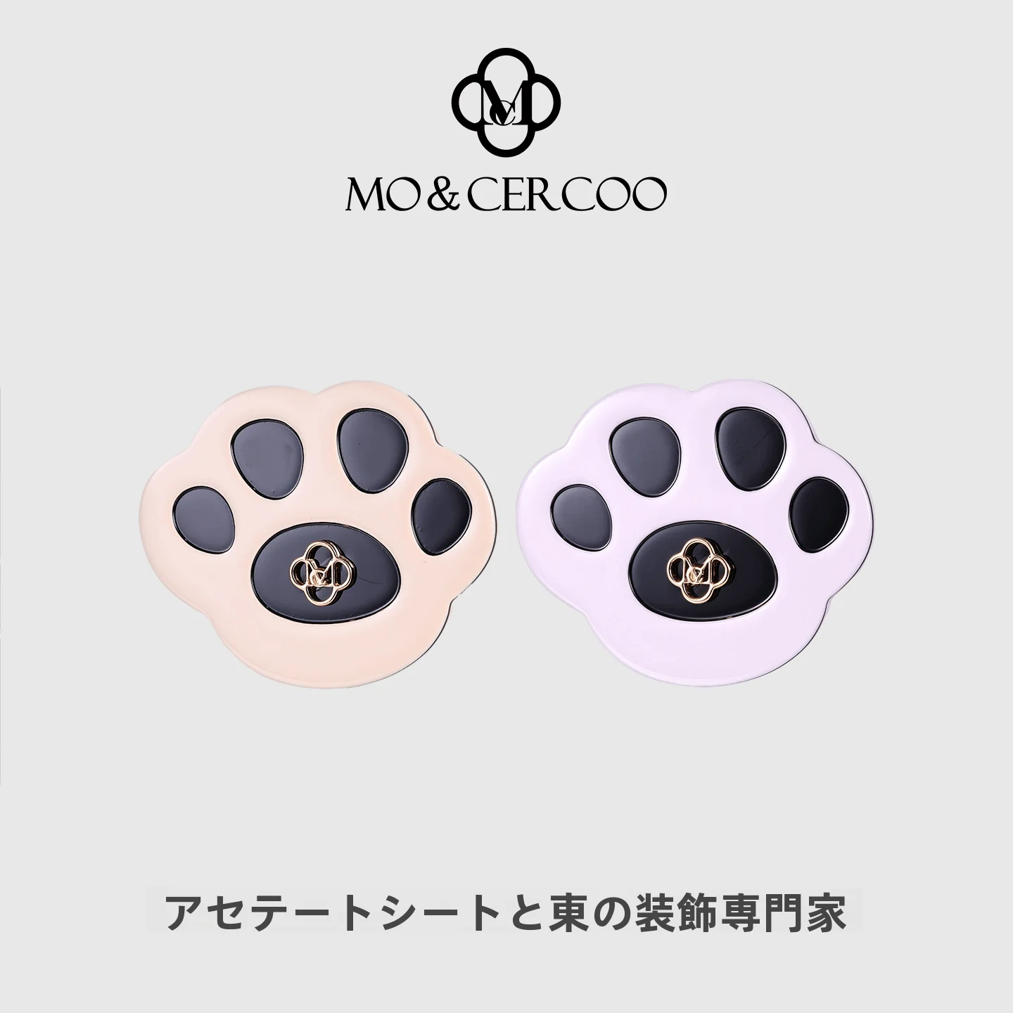 可愛い猫爪ヘアクリップ-アセテート-ダックビルヘアクリップ-サイドヘアクリップ-スイートスタイル-結婚式-パーティー-通勤-普段使い-ヘアアクセサリー