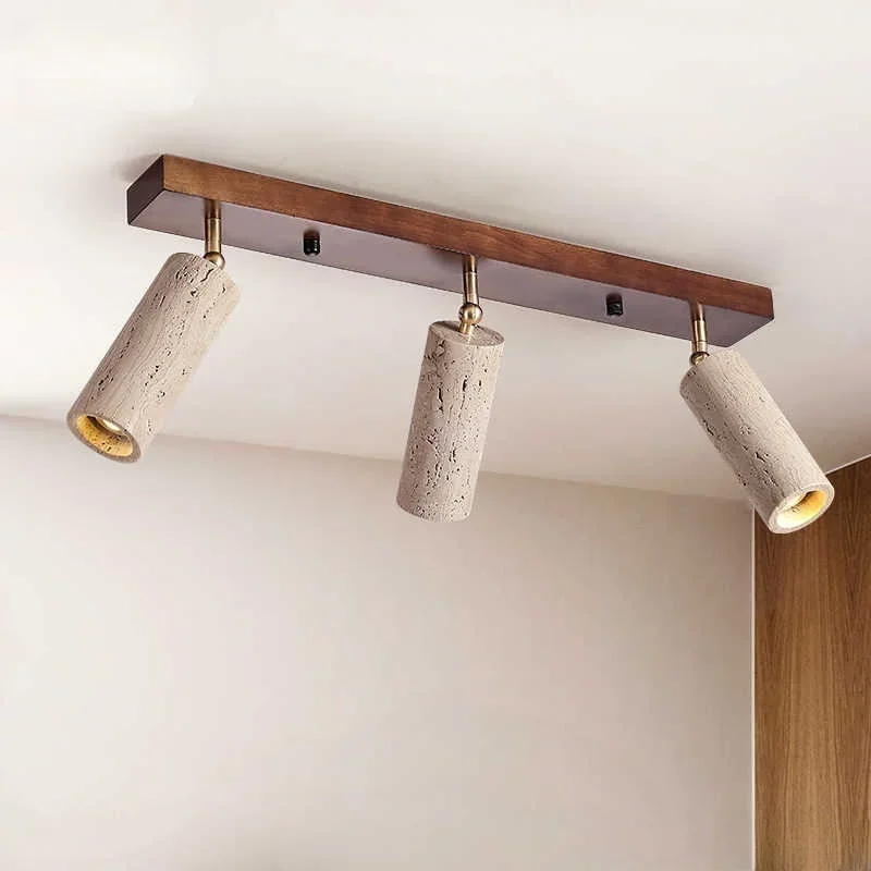 Modern Simple-style Stone Metals Celling Light Warm Light 3 Heads Suitable For Living Rooms Bedrooms Dining Rooms