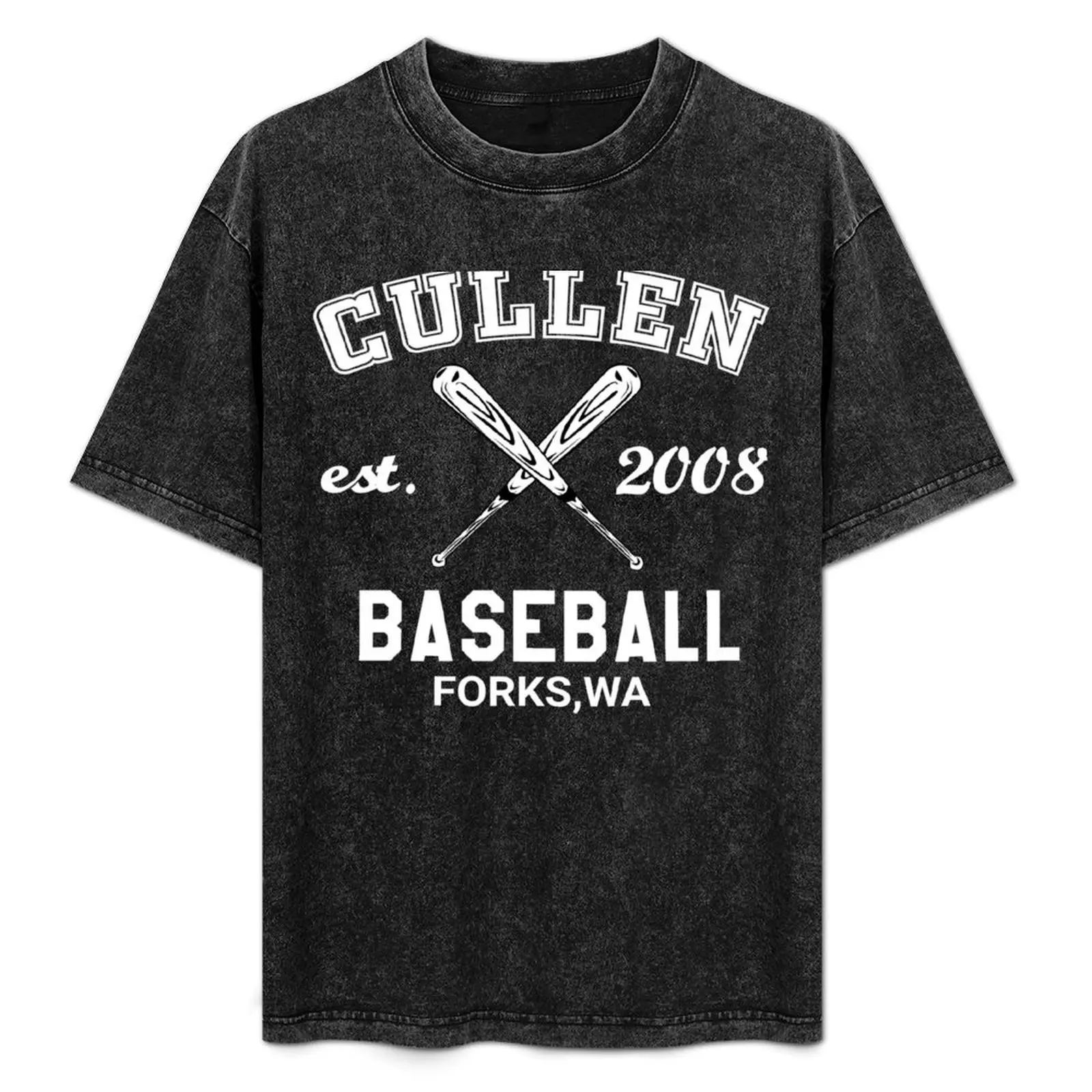 

Cullen Baseball T-Shirt Large Size Basic Casual T-Shirt
