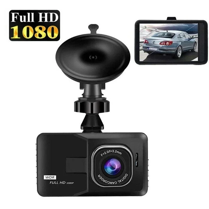 

G-sensor Car Dashcam Loop Record Camera for Car 1080p Video Recorder HD Dash Cam Cars 3 Inch Cam 170 ° Wide Angle Drive Cam DVR