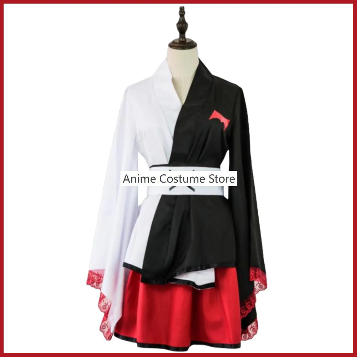 Game Danganronpa Another Episode: Ultra Despair Monokuma Cosplay Costume Wig Female Sexy Kimono Skirt Woman Kawaii Party Suit