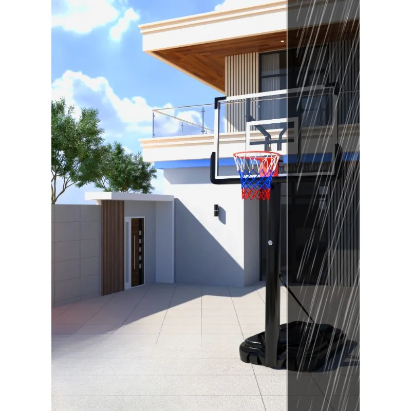 Basketball Frame Outdoor Youth and Children's Household Mobile Basketball Frame Outdoor Standard Shooting Frame Indoor