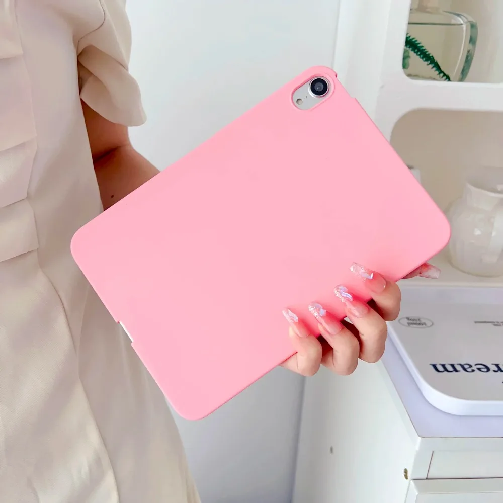 For 2026 New Air8 iPad A16 Pro M5 11 12.9 13 Inch Mini Air 8 4 5 6 7 9 10 Th 11th Generation M4 M3 M2 TPU Soft Silicone Cover