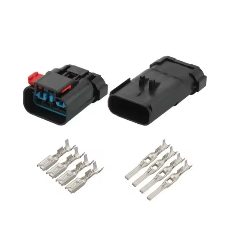 

4 Pin Electronic handbrake induction connector Oil pump differential pressure sensor plug 4383998 54200413 54200409 For Cummins