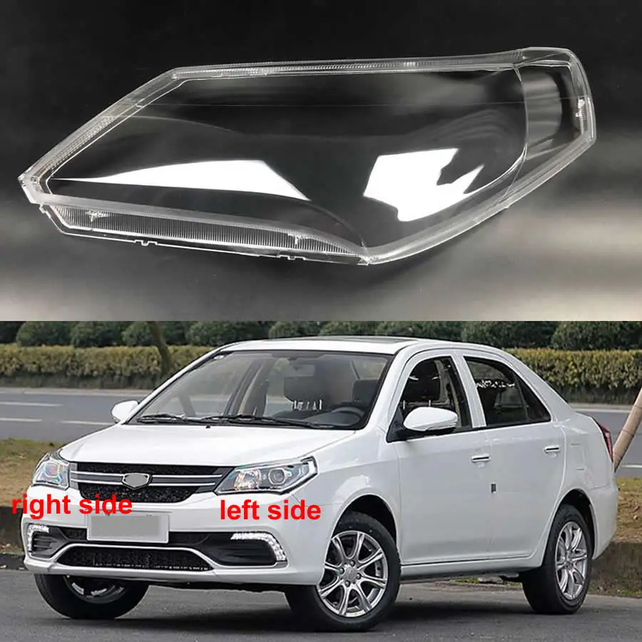 

For Geely Jingang 2016 2017 2018 Headlight Cover Transparent Headlamp Shell Lens Replace Original Lampshade Plexiglass