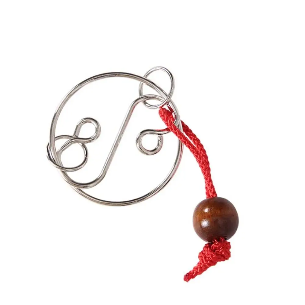 Und Erwachsene Brainteasers Spiele Kognitionsspiele Entwicklungsspielzeug Interaktive Spiele 3D-Metallpuzzle Brain Teaser-Puzzles