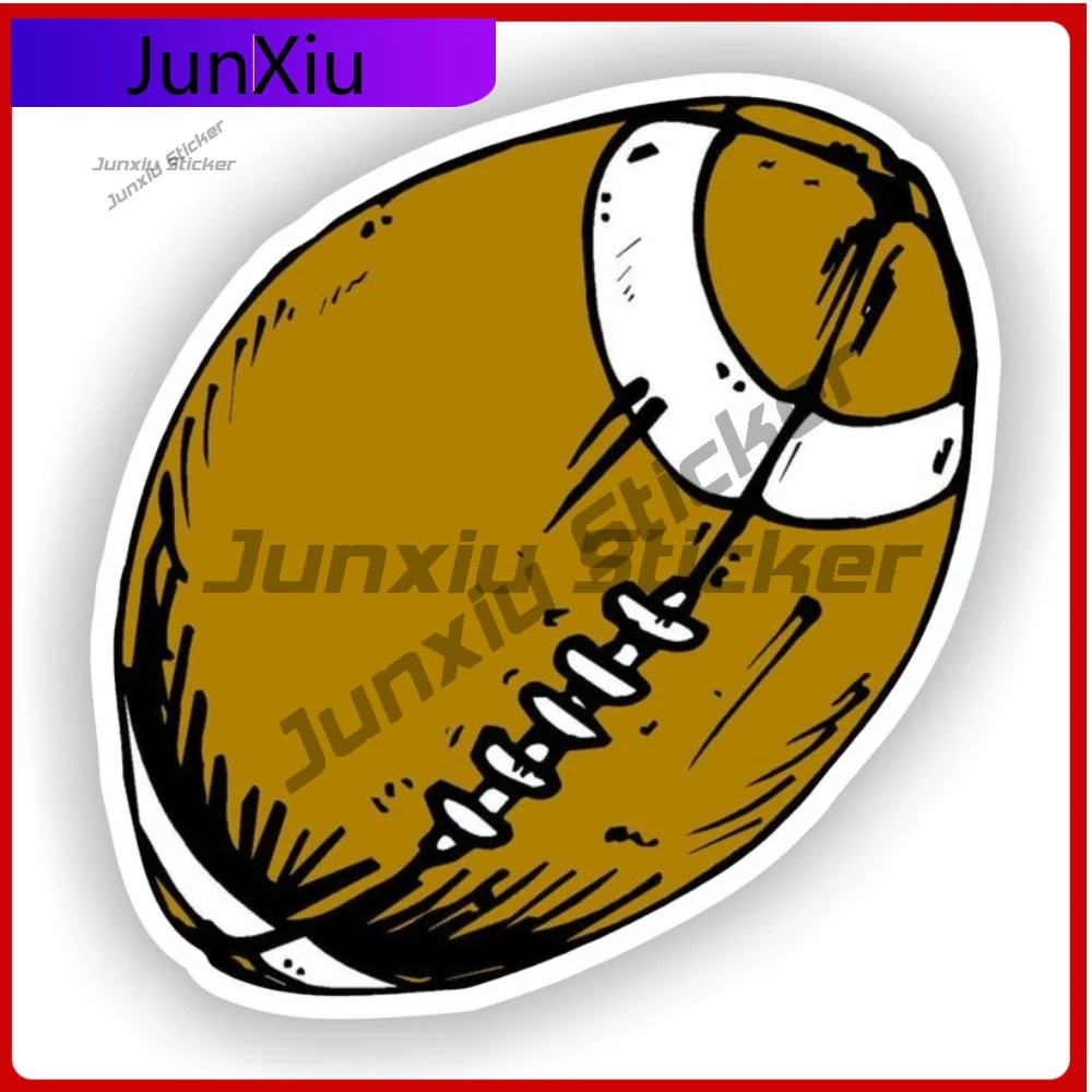 

American Football Sticker Sports Enthusiast Vinyl Decals Custom Decals Cars Camper Rv Van Decals Accessories Suv Camping Car Out