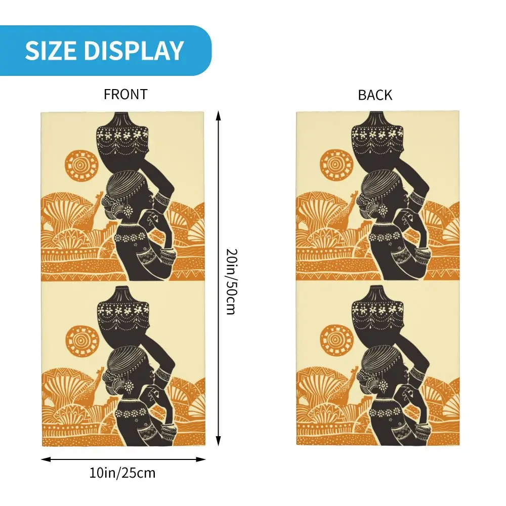 المرأة الأفريقية عقال الرقبة أدفأ الرجال التزلج تشغيل وشاح أنبوبي الطبية ممرضة الوجه باندانا الجراب